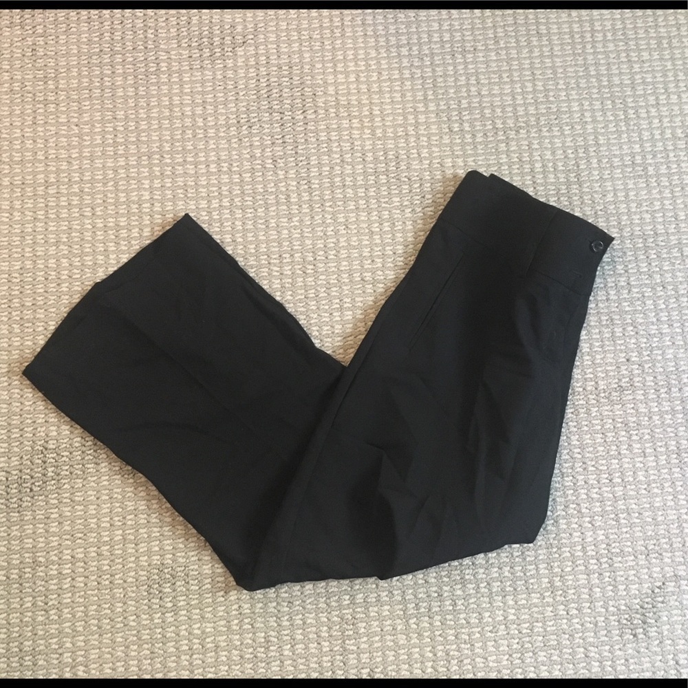 Black Wide Leg Trousers